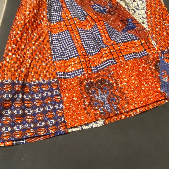 Women’s African Print Skirt - Picture 3 of 5